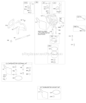 Page D Diagram and Parts List for 19G437-1190-E1  Briggs and Stratton Engine